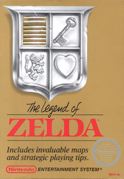 Legend of zelda cover (with cartridge) gold