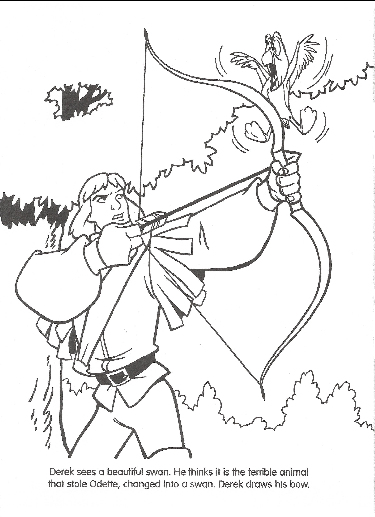 Image - Swan Princess official coloring page 29.png | The ...