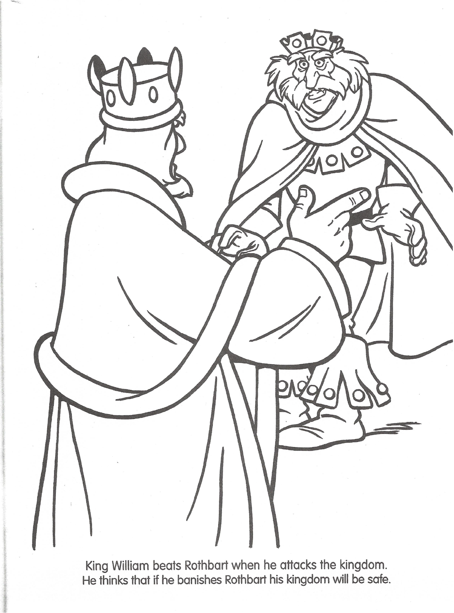 Image - Swan Princess official coloring page 6.png | The Swan Princess