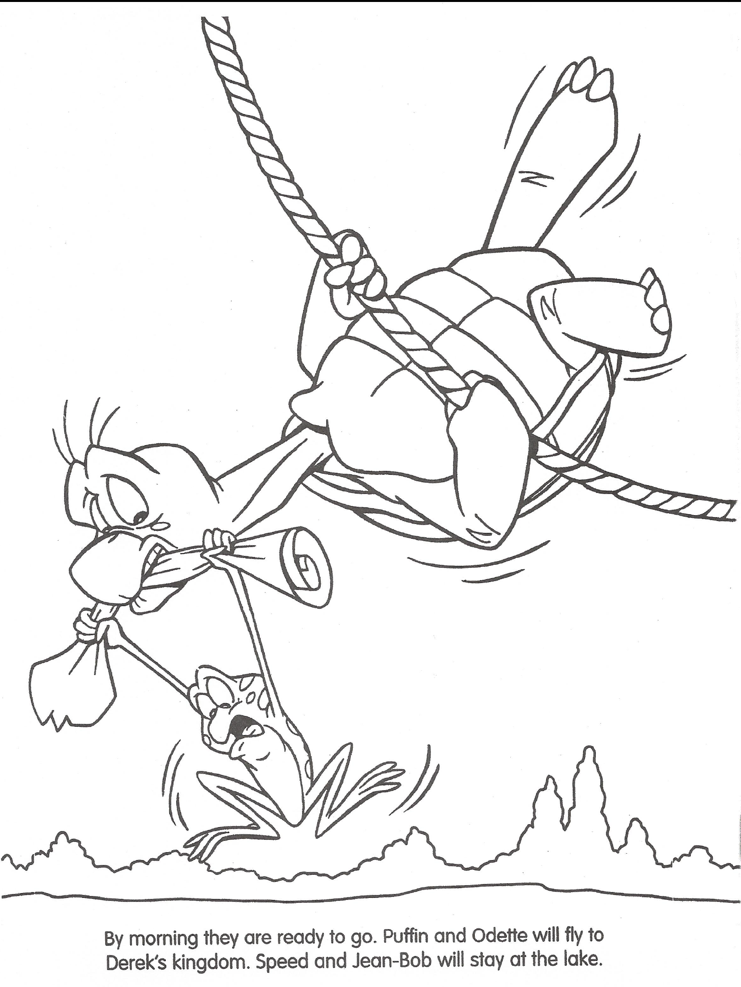 Image - Swan Princess official coloring page 23.png | The ...
