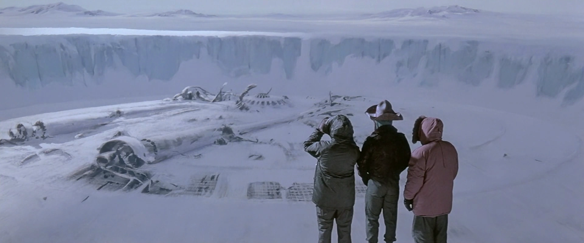 Image result for the thing 1982 SPACESHIP IN THE ICE