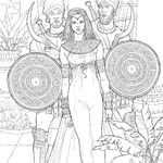 Throne Of Glass Coloring Book Throne Of Glass Wiki Fandom