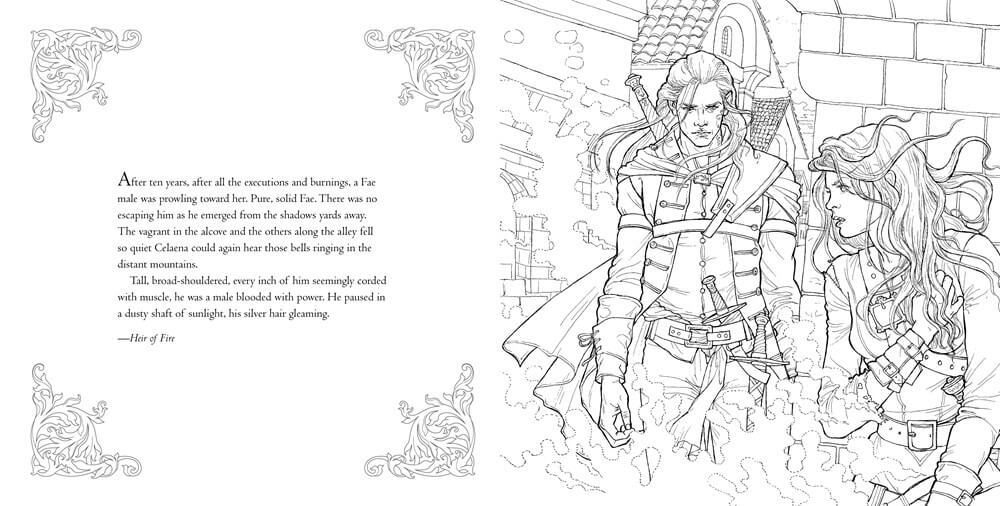 Download Image - Throne of Glass Coloring Book - Heir of Fire.jpg | Throne of Glass Wiki | FANDOM powered ...