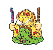 Smashed Potato FoodFightTrash