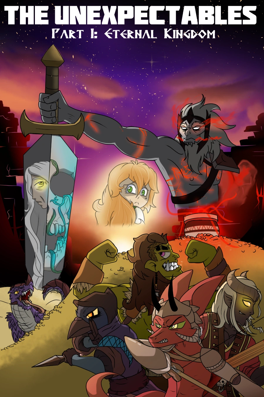 Image The unexpectables eternal kingdom fan art by leatherpocketwatch