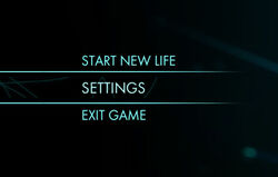Setting menu preview