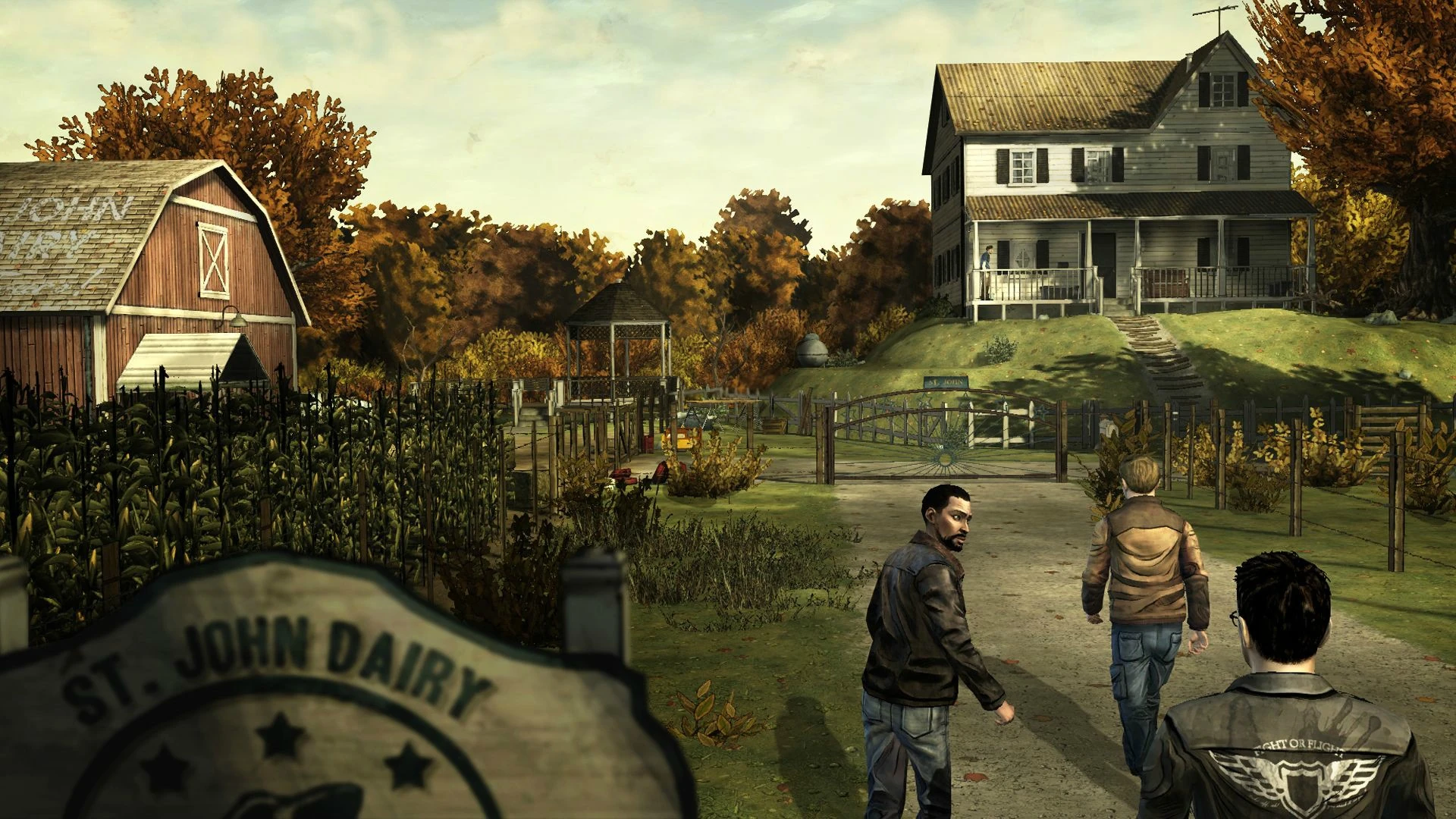 Granja Lechera St John videojuego The Walking Dead Wiki FANDOM 
