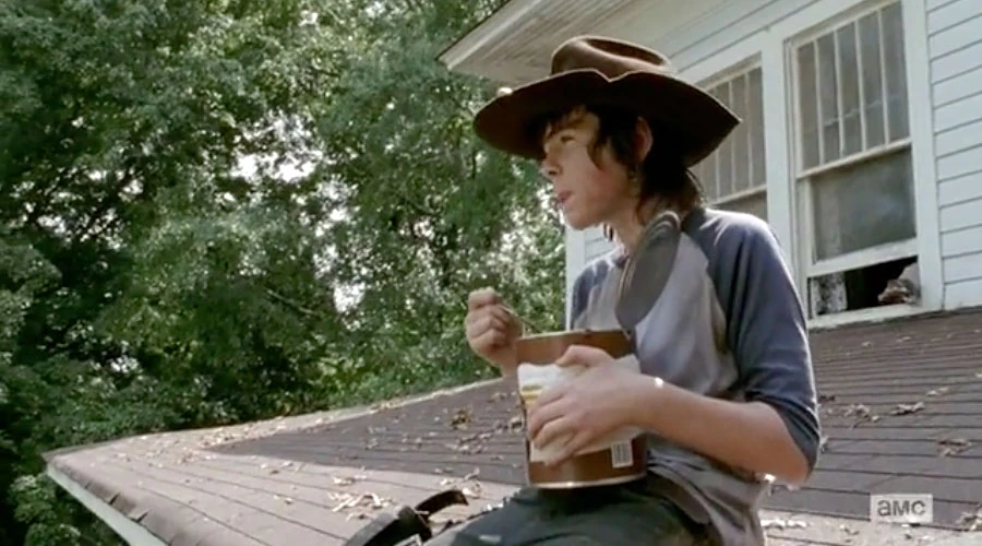Bild - Twd56-carl-pudding.jpg | The Walking Dead (TV) Wiki | FANDOM ...