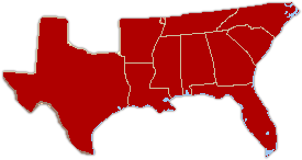US map-South Historic 1