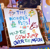 Help The Cow Jump Over The Moon Wonder Pets Wiki Fandom