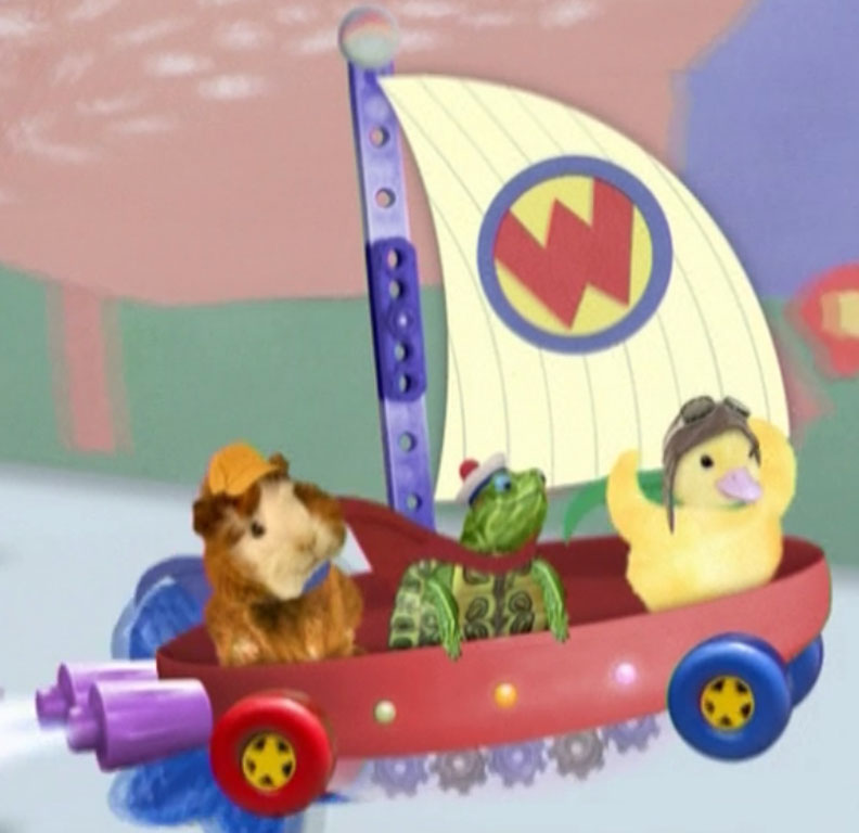 Image - Red Back Wheels Flyboat.jpg | Wonder Pets! Wiki | FANDOM