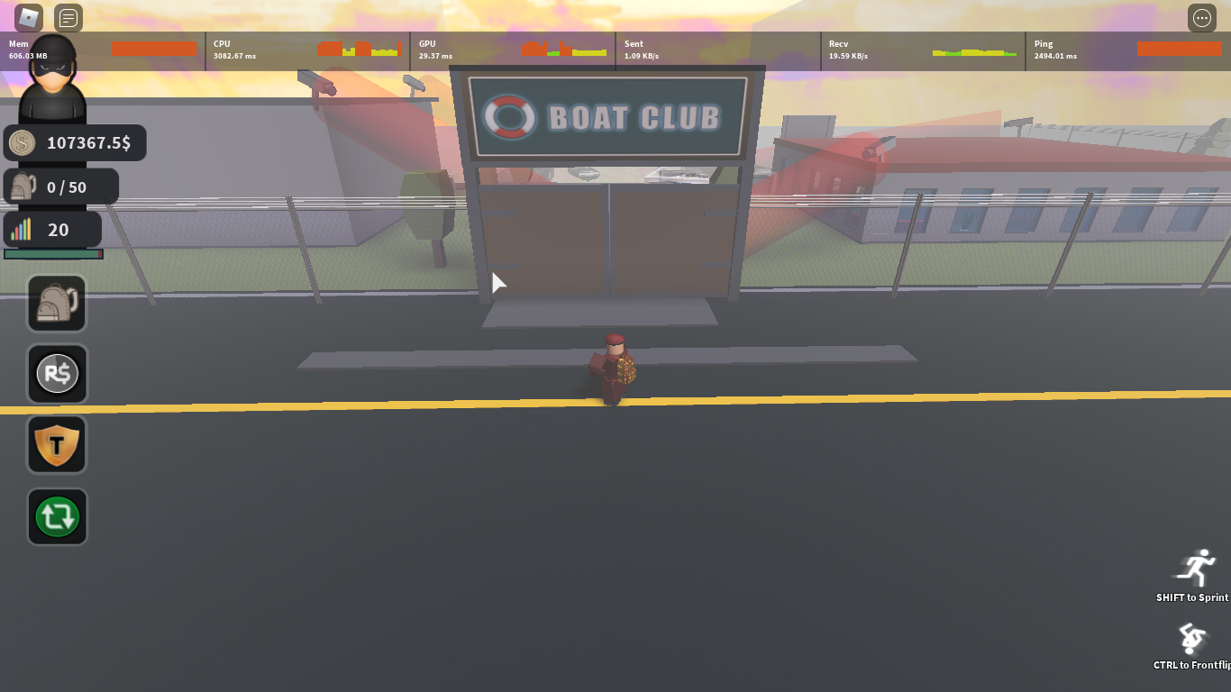 The Boat Club Thief Life Simulator Roblox Wiki Fandom - roblox thief life simulator wiki