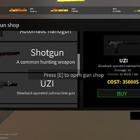 Uzi Thief Life Simulator Roblox Wiki Fandom