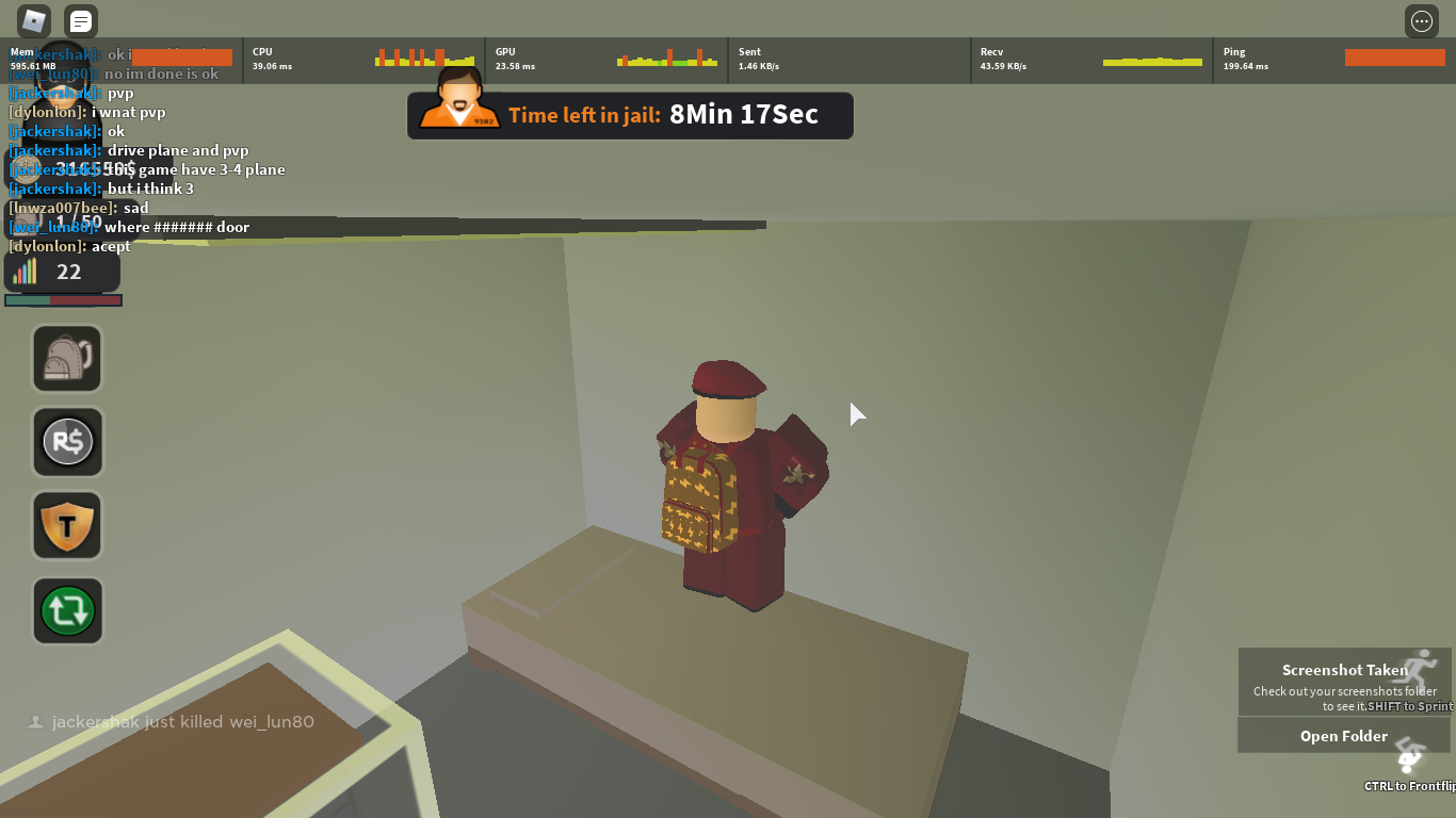 Prison Thief Life Simulator Roblox Wiki Fandom - how to sprint in roblox prison life on mobile how to get