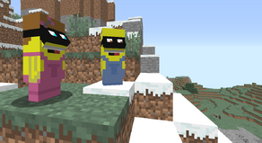 Boy and Girl Minion Side