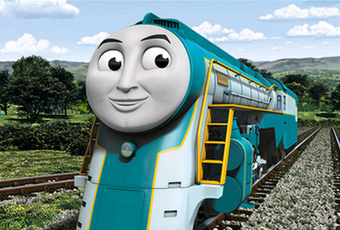 connor trackmaster train