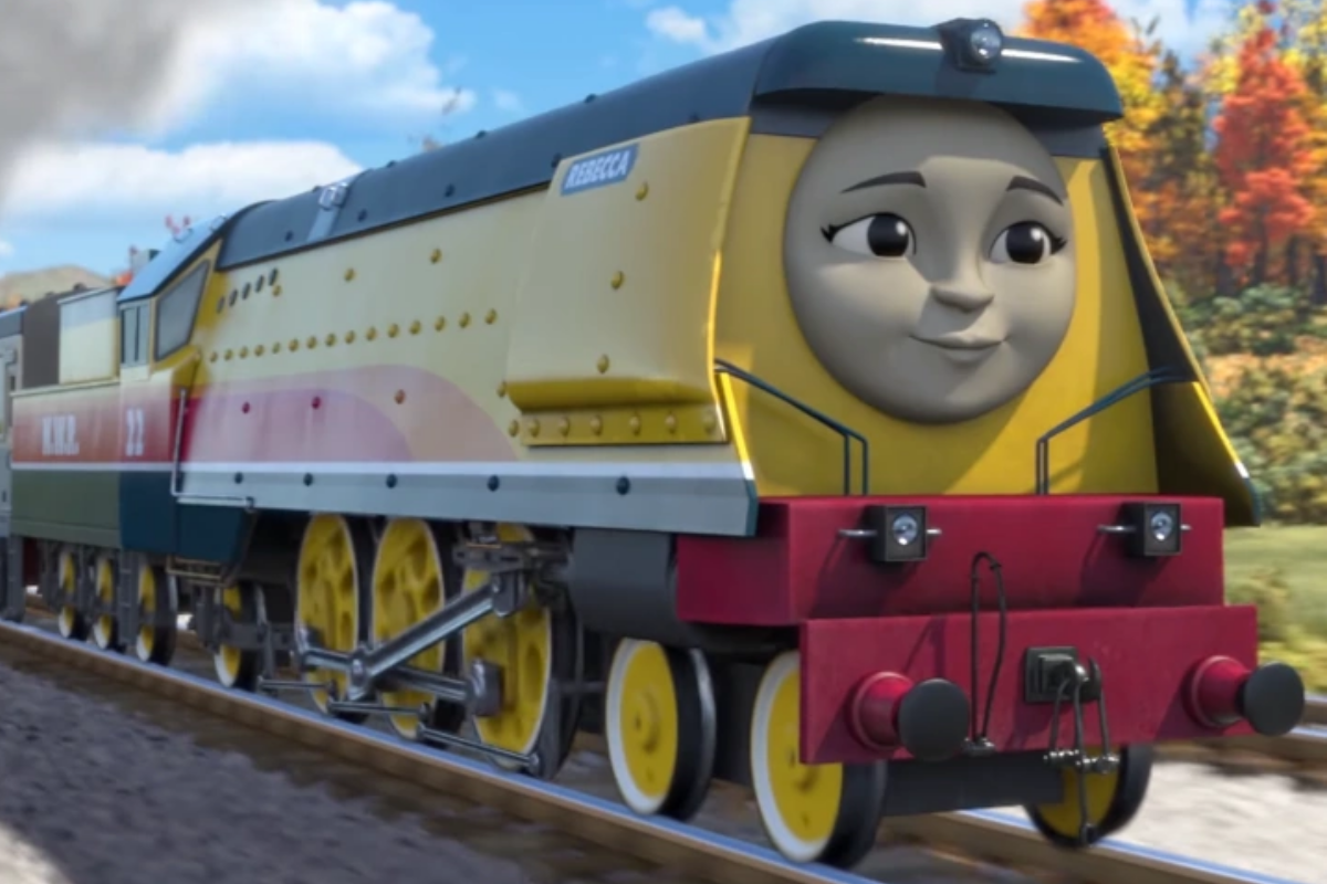 thomas train rebecca