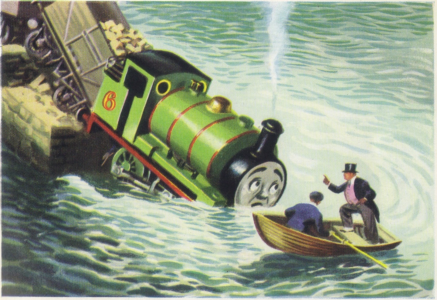 Percy Takes The Plunge Rws Thomas And Friends