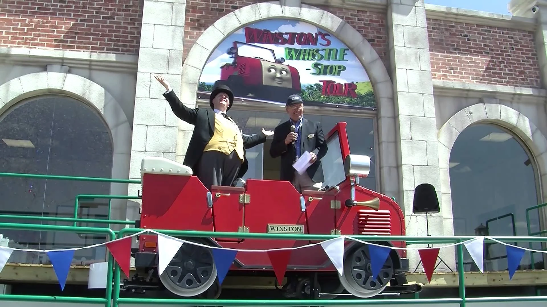 Winston's Whistle Stop Tour Thomas and Friends In Amusement Parks