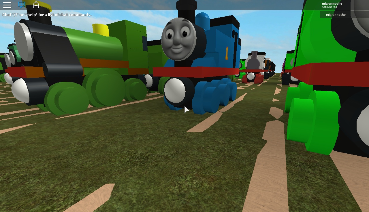 roblox thomas the tank engine