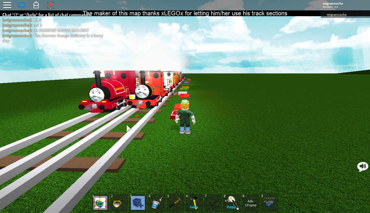 Roblox game thomas