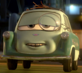 disney pixar cars professor z