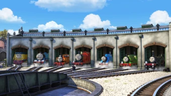 thomas the tank tidmouth sheds