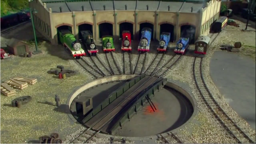 wooden railway tidmouth sheds