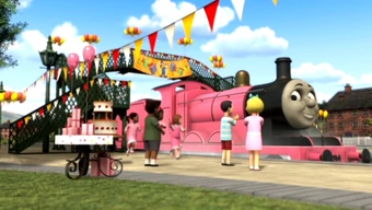 thomas and friends pink