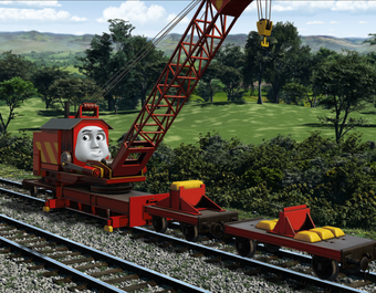 thomas the tank engine rocky the crane