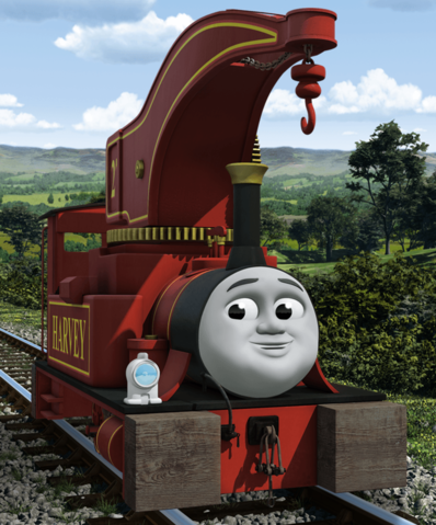 harvey tank ttte engines freunde cgi cranes trains doblaje incline fandom percy wickham keith pxeles