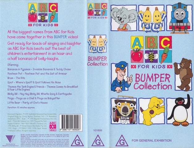 Image - ABCForKidsBumperCollectionVHS.jpg | Thomas the Tank Engine VHS ...