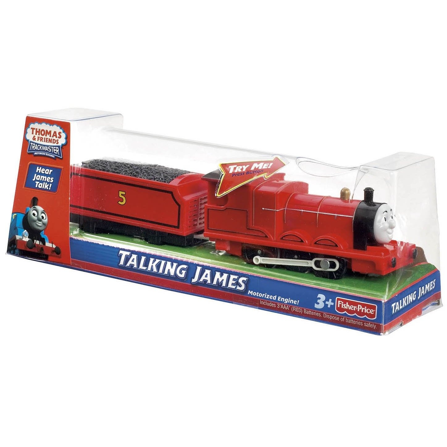 thomas and friends trackmaster talking james