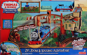 thomas trackmaster zip zoom logging adventure