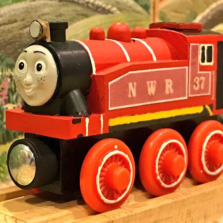 wooden railway rosie