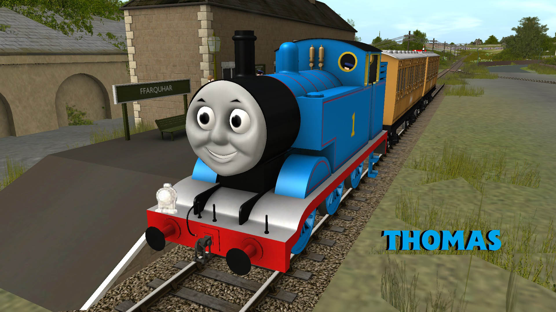 Gordon Takes A Dip Trainz