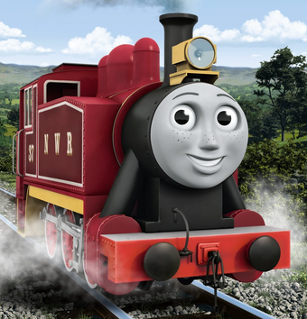 red thomas the tank engine character