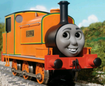 orange thomas the tank engine