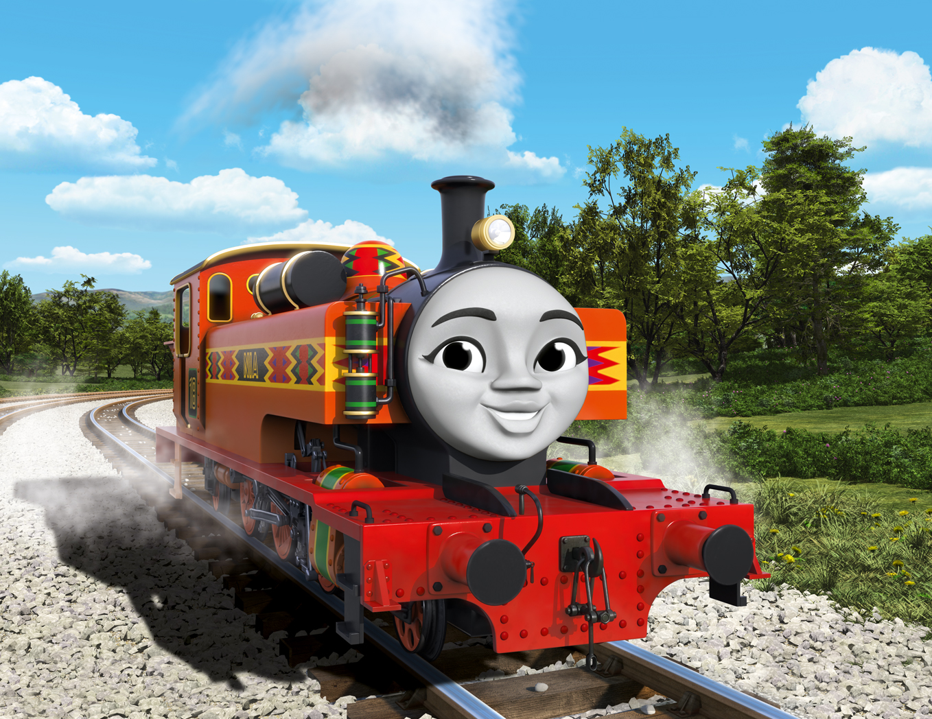 nia thomas train