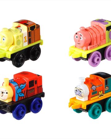 thomas minis spongebob 9 pack