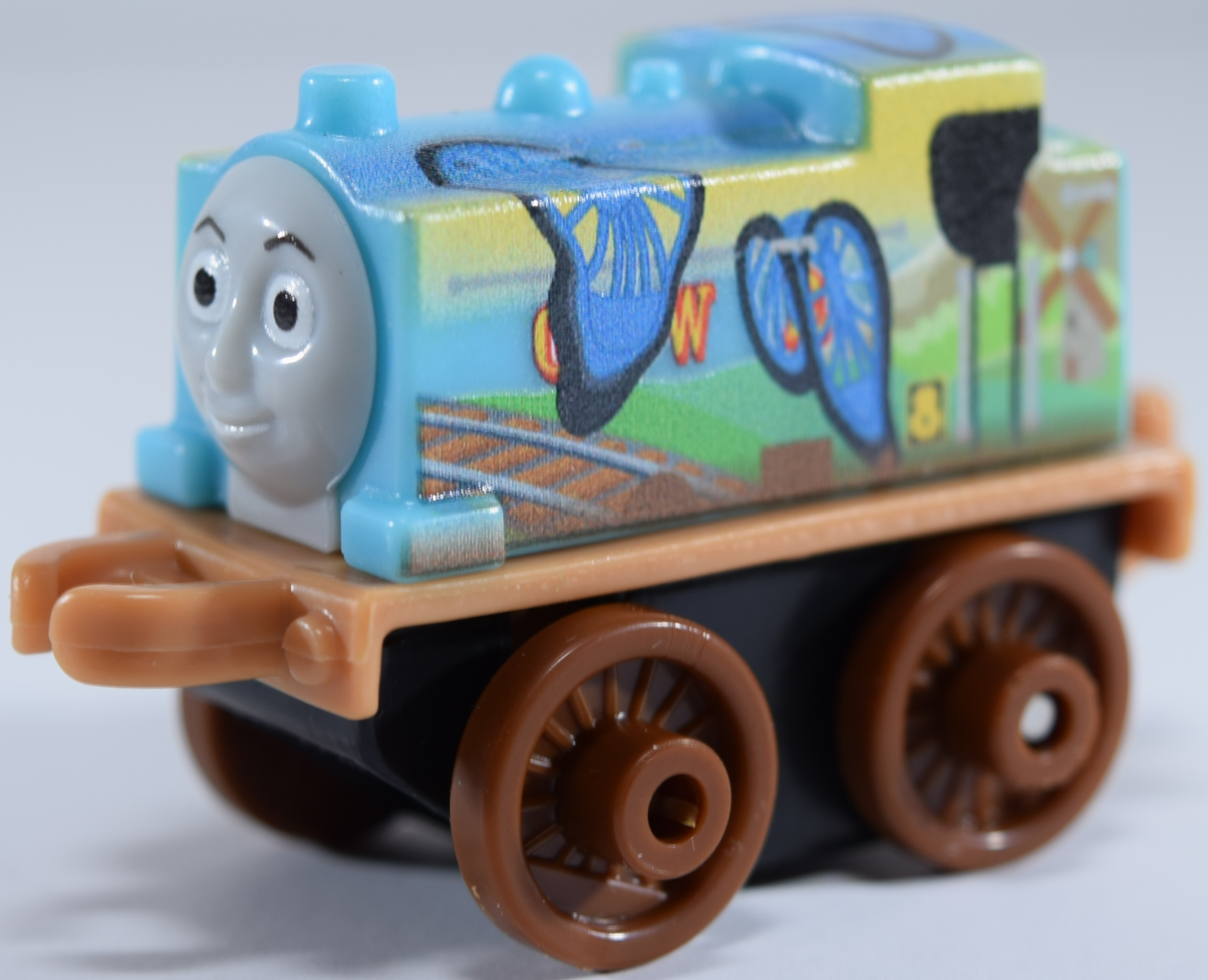 flocked thomas mini