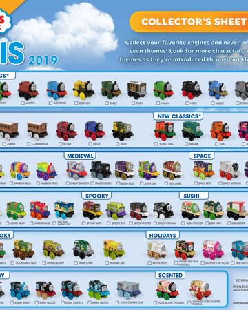 thomas the train names of all the trains