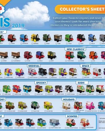 all thomas characters