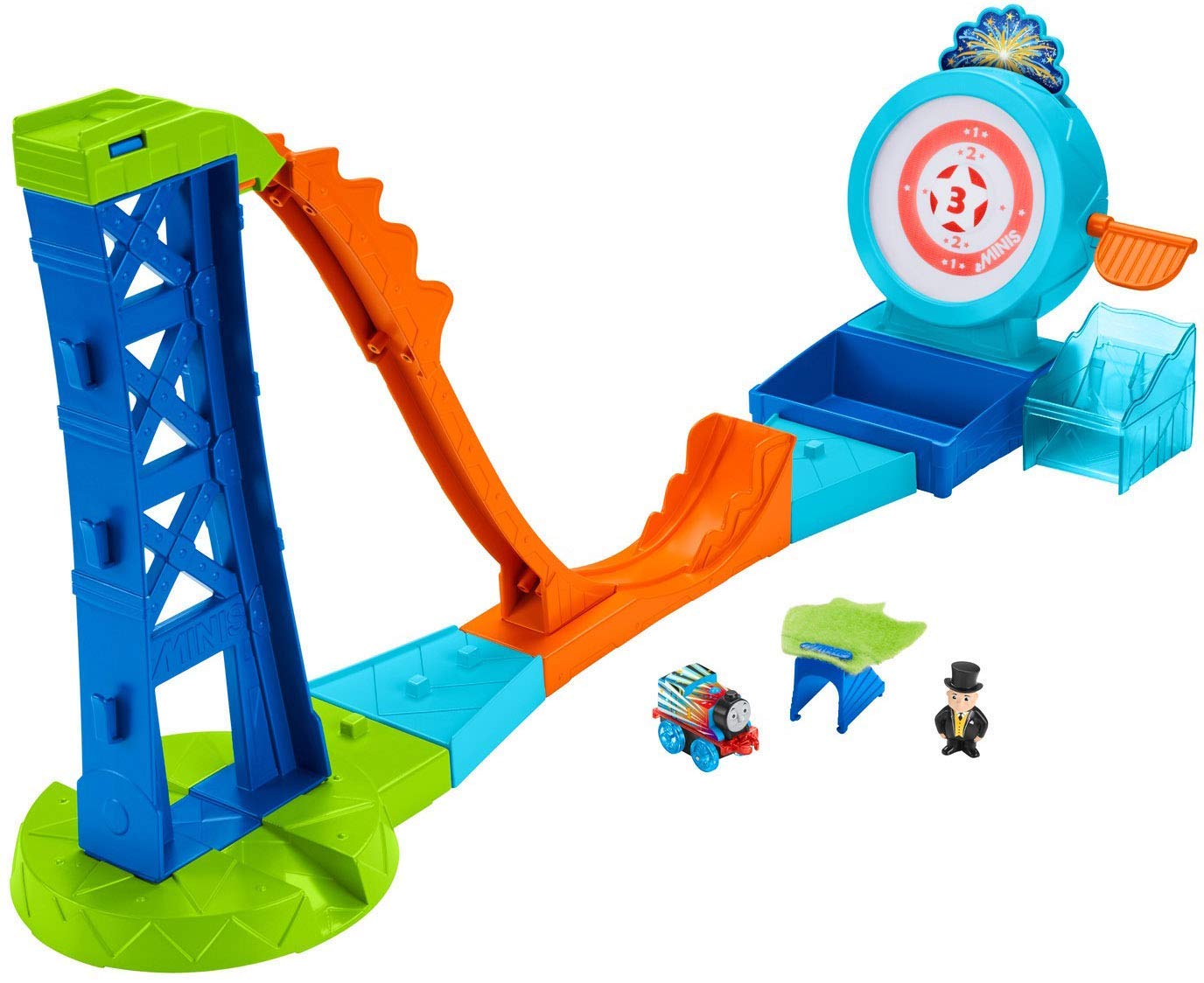 thomas & friends minis target blast stunt set