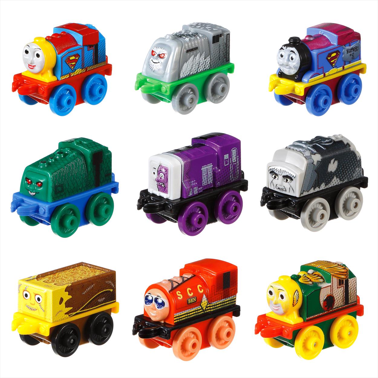 thomas and friends minis dc super friends