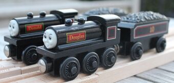wooden railway donald