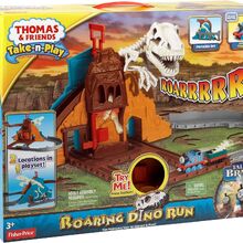 thomas roaring dino run