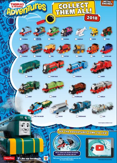 thomas and friends adventures 2018