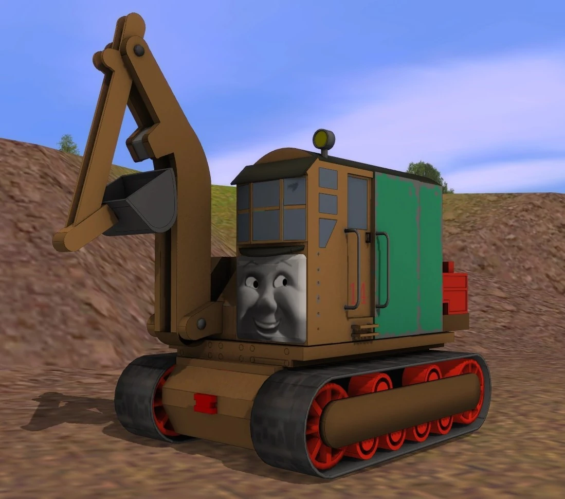 Oliver (Excavator) ThomasThe Trainz Adventures Wiki FANDOM powered