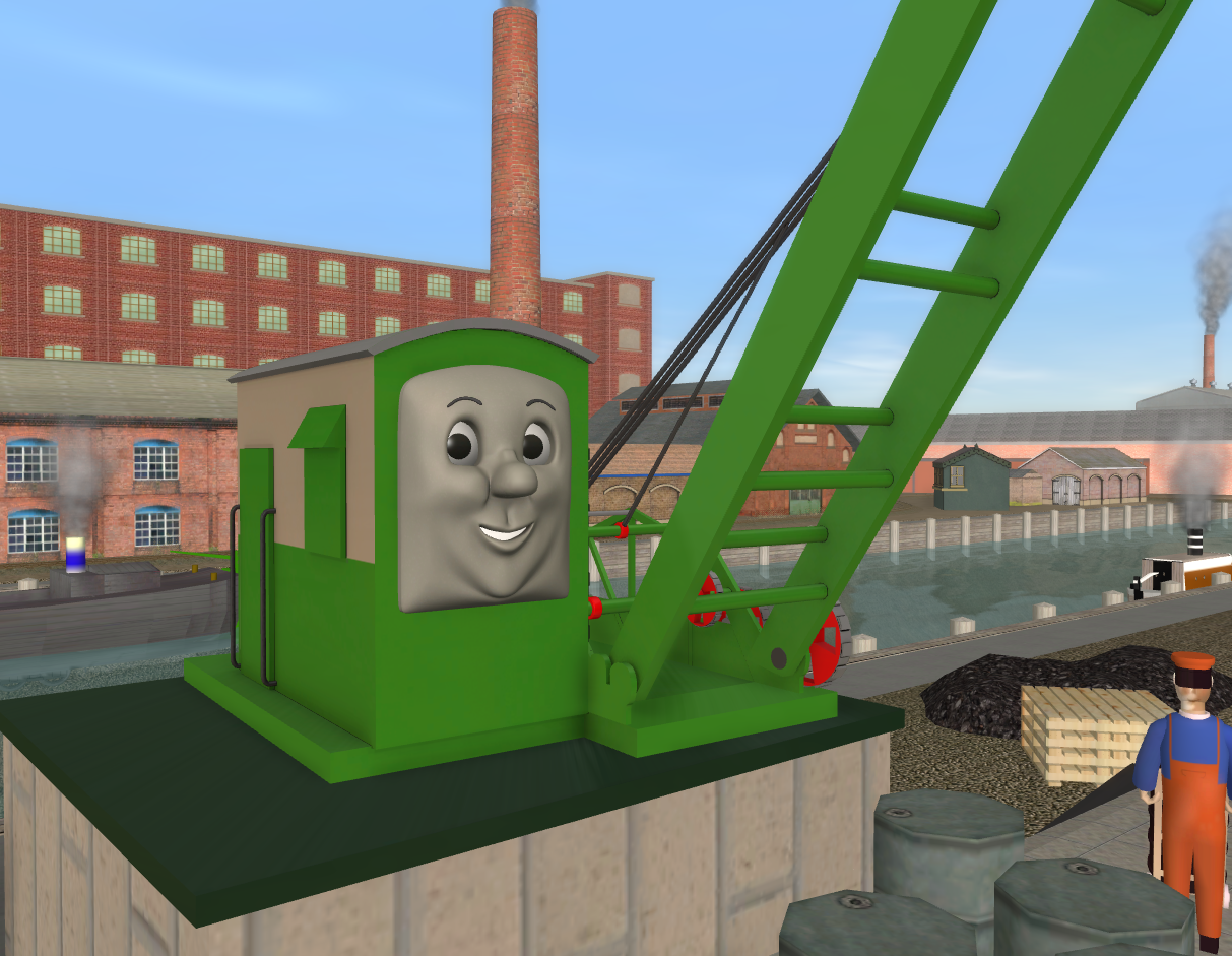 colin the crane thomas and friends